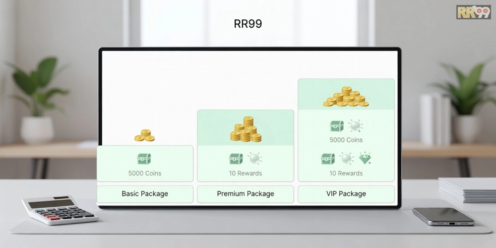 Bảng giá chi tiết các gói bắn cá online rr99 cập nhật năm 2025 với ưu đãi hấp dẫn
