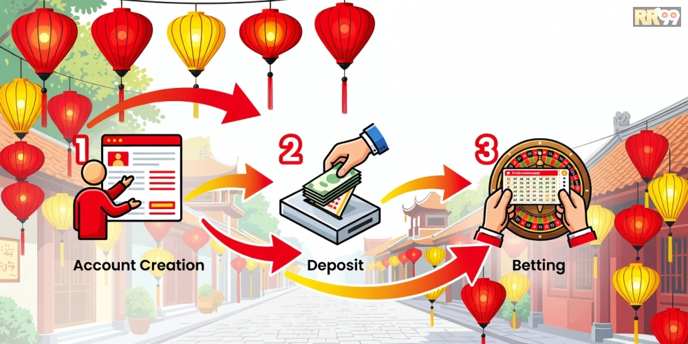 Hướng dẫn từng bước đăng ký và sử dụng xổ số Cần Thơ RR99 từ A đến Z