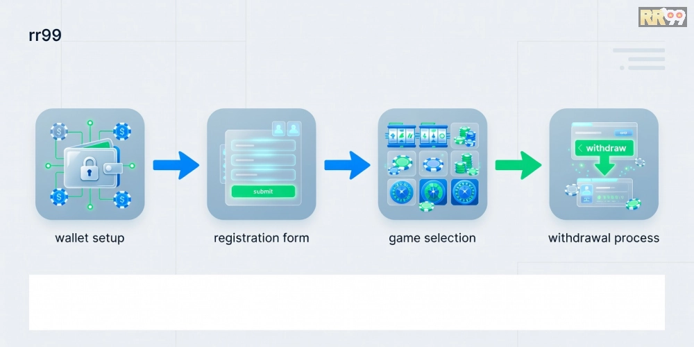 Bước đăng ký và sử dụng crypto casino rr99 từ cơ bản đến nâng cao