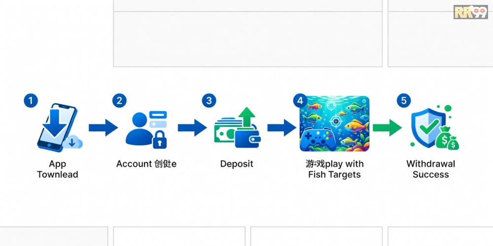 Hướng dẫn từng bước đăng ký và chơi game bắn cá online RR99 từ tải app đến rút thưởng