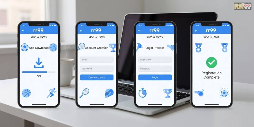 Hướng dẫn đăng ký tin thể thao rr99 từ A đến Z với các bước đơn giản
