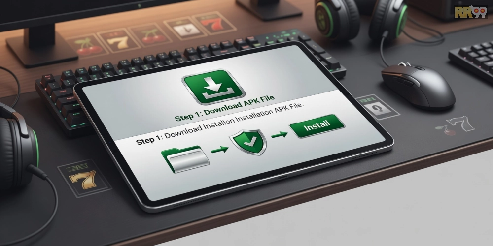 Caption tiếng Việt ngắn gọn 8–16 từ: Hướng dẫn từng bước tải và cài đặt game nổ hũ rr99 trên điện thoại