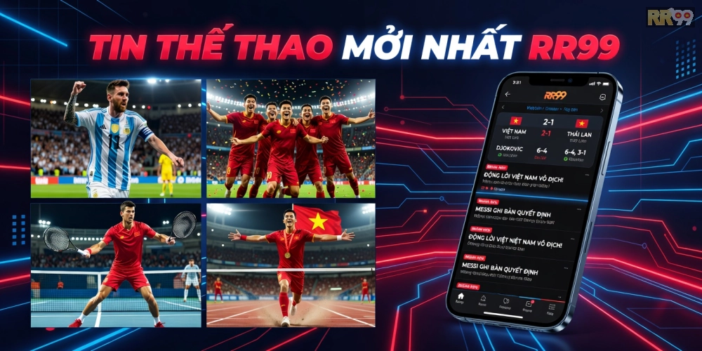 RR99 - Tin thể thao nóng hổi cập nhật thời gian thực