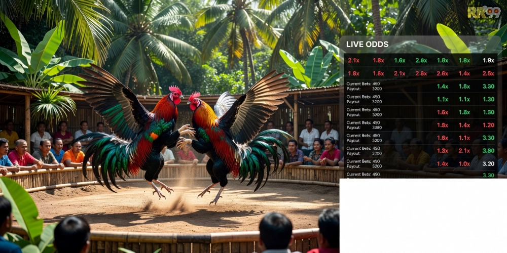 Các trận đá gà trực tiếp trên SV388 với giao diện cá cược chuyên nghiệp